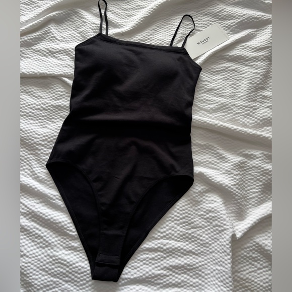 Moussy Black square neck cami body suit - Picture 3 of 13